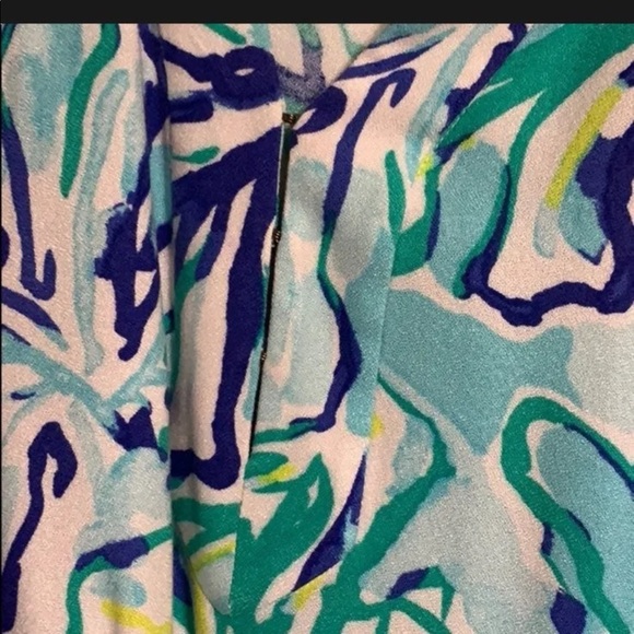 Lilly Pulitzer xs blue green  dress - Picture 5 of 6